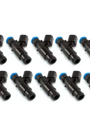 Injector Dynamics ID1050X Injectors 14mm (Black) Bottom Adaptors (Set of 10) Buy Direct
