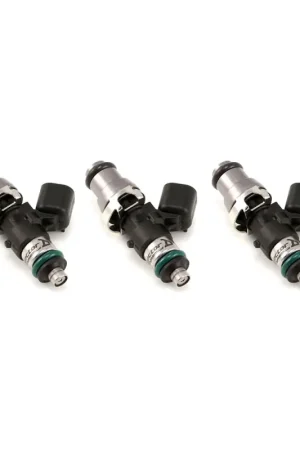 Markdown Injector Dynamics 1340cc Injectors - 48mm Length - 14mm Grey Top - 14mm Lower O-Ring (Set of 3)