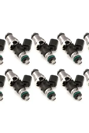 Popular Injector Dynamics 1340cc Injectors - 48mm Length - 14mm Grey Top - 14mm Lower O-Ring (Set of 10)