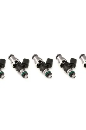 Injector Dynamics ID1300X Injectors - 48mm Length - 14mm Top - 14mm Lower (Set of 5) Express Delivery