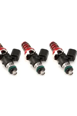 Injector Dynamics 1340cc Injectors - 48mm Length - 11mm Gold Top - 14mm Lower O-Ring (Set of 3) Holiday Sale