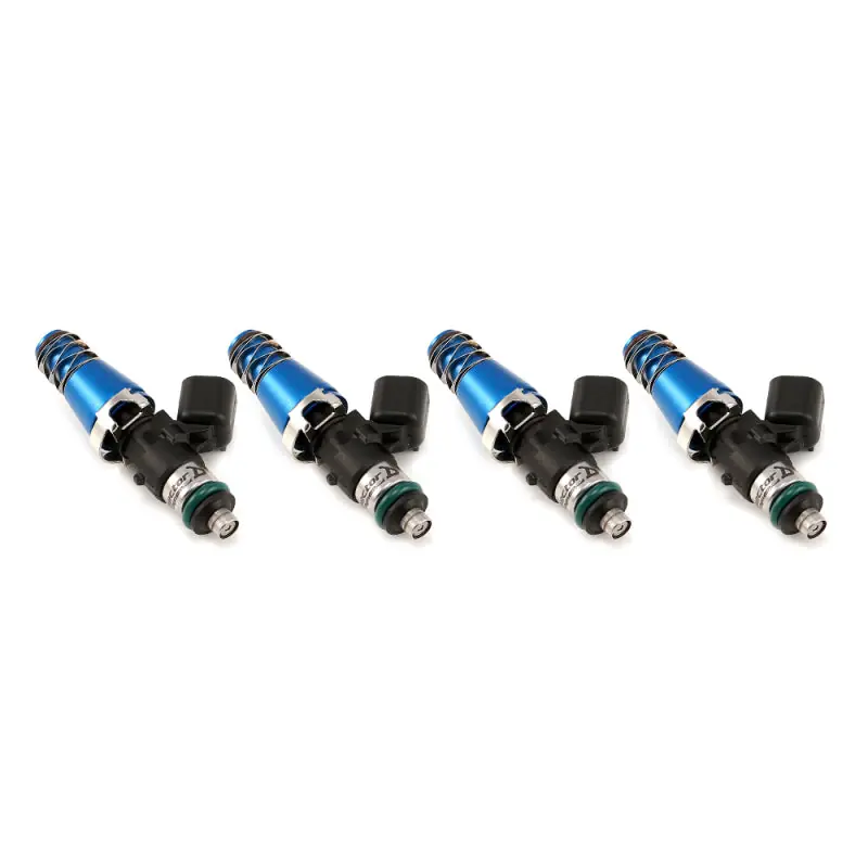 Free Returns Injector Dynamics ID1050X Injectors 11mm (Blue) Adaptors (Set of 4)