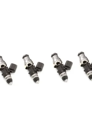 Warranty Included Injector Dynamics 1300cc Injectors-48mm Length-14mm Grey Top-8mm L O-Ring (For WRX SFC Rail) (4)
