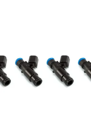 Injector Dynamics 1340cc Injectors - 48mm Length - 14mm Black Bottom - 14mm Lower O-Ring (Set of 4) Budget