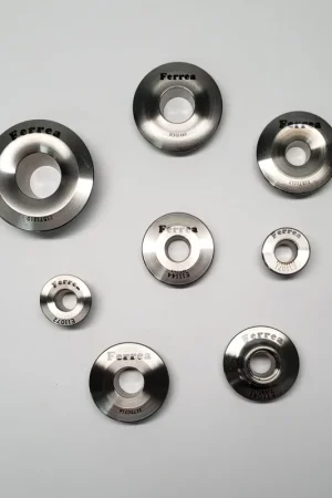 Cheap Ferrea Double Spring Pro CNC 10 Deg Titanium Retainer - Set of 16