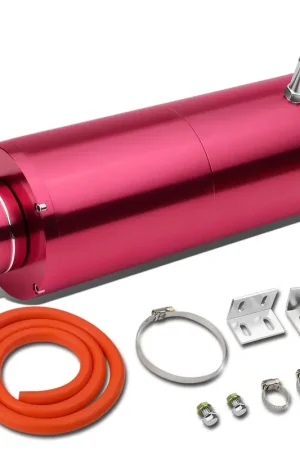 Aluminum Coolant Overflow Tank; Pink Free Shipping
