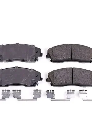 Worldwide Shipping PowerStop Z17 Evolution Plus Clean Ride Ceramic Brake Pads; Front Pair
