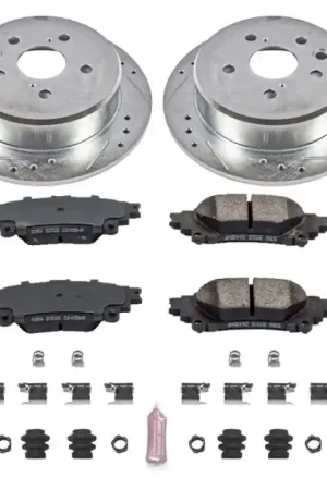 Hassle-Free Returns Power Stop 14-15 Lexus IS250 Rear Z23 Evolution Sport Brake Kit — PMD Premier Motoring Development