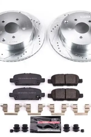 Warranty Included Power Stop 18-19 Infiniti Q50 Rear Z23 Evolution Sport Brake Kit — PMD Premier Motoring Development