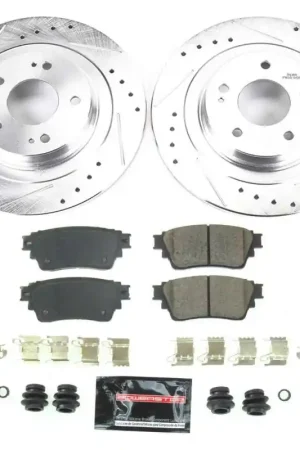 Fan Favorite Power Stop 2018 Mitsubishi Eclipse Cross Rear Z23 Evolution Sport Brak — PMD Premier Motoring Development