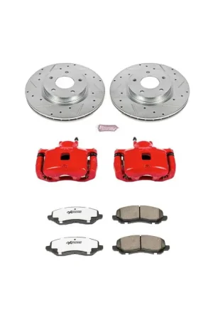 Grab Now Power Stop 11-14 Chrysler 200 Front Z26 Street Warrior Brake Kit w/Cal — PMD Premier Motoring Development