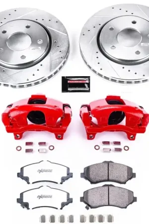 Budget Power Stop 13-09 Dodge Journey Front Z36 Truck & Tow Brake Kit w/Calip — PMD Premier Motoring Development