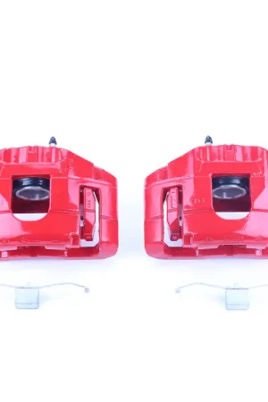 Super Sale Power Stop 05-06 Audi A4 Front Red Calipers w/Brackets - Pair — PMD Premier Motoring Development