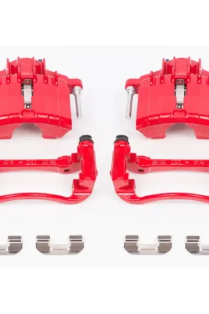 Exclusive Offer Power Stop 04-05 Chevrolet Classic Front Red Calipers w/Brackets - Pai — PMD Premier Motoring Development