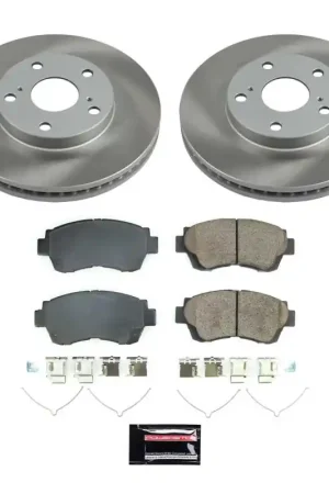 Bargain Power Stop 00-01 Toyota Camry Front Semi-Coated Rotor Kit — PMD Premier Motoring Development