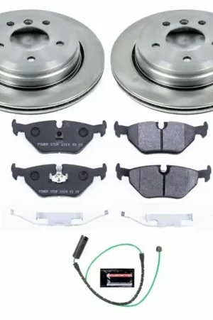 Direct From Factory Power Stop 01-05 BMW 325xi Rear Track Day SPEC Brake Kit — PMD Premier Motoring Development