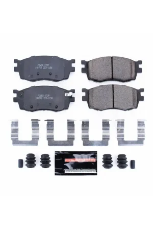 Crafted Power Stop 06-11 Hyundai Accent Front Z23 Evolution Sport Brake Pads w — PMD Premier Motoring Development
