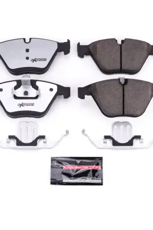 Top Rated Power Stop 08-13 BMW 328i Front Z26 Extreme Street Brake Pads w/Hardwa — PMD Premier Motoring Development