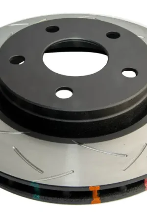 Professional Grade DBA 07-09 Jeep Wrangler JK Front Slotted 4000 Series Rotor — PMD Premier Motoring Development