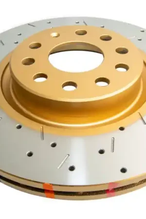 Authentic DBA 06-08 Audi A3 / 10/06+ TT / 10/04-10 VW Golf Front Drilled & Slott — PMD Premier Motoring Development