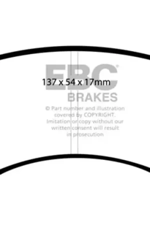 Big Sale EBC 92-95 Hyundai Elantra 1.6 Yellowstuff Front Brake Pads — PMD Premier Motoring Development