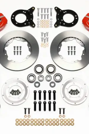 Wilwood Forged Dynalite Front Kit 11.00in Red 1965-1969 Mustang Disc & — PMD Premier Motoring Development Flash Sale