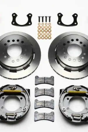 Last Chance Wilwood Dynapro Low-Profile 11.00in P-Brake Kit - Red New Big Ford 2.5 — PMD Premier Motoring Development