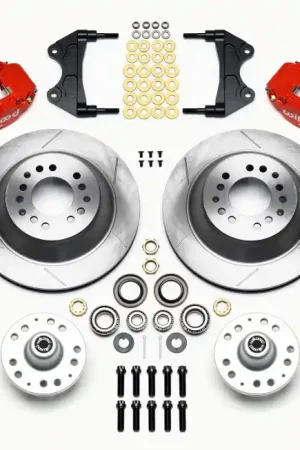 Wilwood Narrow Superlite 6R Front Hub & 1PC Rtr Kit 12.88in-Red WWE Pr — PMD Premier Motoring Development Budget
