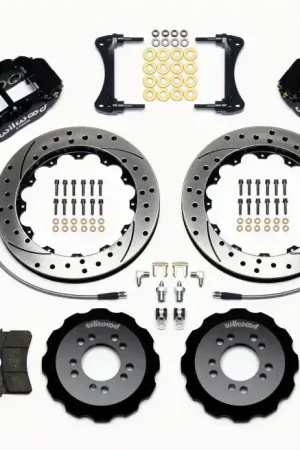 Wilwood Narrow Superlite 6R Front Hat Kit 13.06in Drilled 2008-up Hyun — PMD Premier Motoring Development High Quality