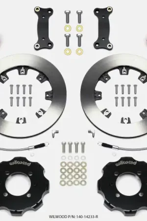 Wilwood Forged Dynalite Front Hat Kit 12.19in Red 2016-Up Mazda MX5 Mi — PMD Premier Motoring Development Don’t Miss Out