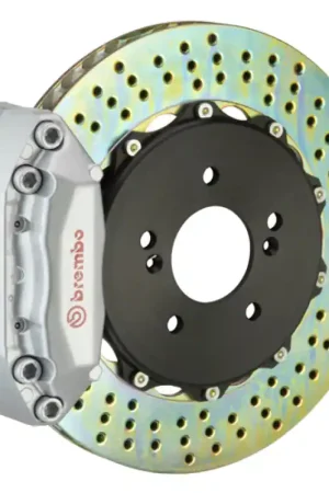 Special Offer Brembo 06-13 S350 Rear GT BBK 4 Piston Cast 2pc 328x28 2pc Rotor Drill — PMD Premier Motoring Development