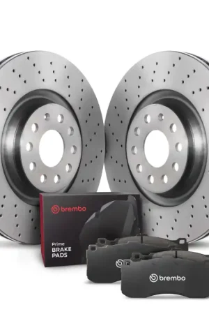 Brembo OE 10-11 Audi S4/08-12 S5 Front Disc Brake Kit — PMD Premier Motoring Development Certified