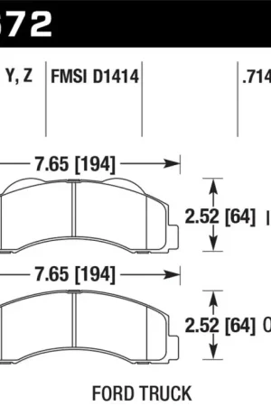 Place Order Hawk 10-14 Ford F-150 Front Super Duty Brake Pads — PMD Premier Motoring Development