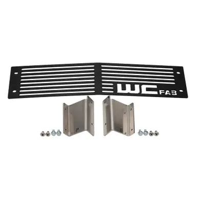 Wehrli 15-19 Chevrolet Silverado HD 6.6L LML/L5P Duramax Bumper Grille - Fine Texture Black - WCF100290-FTB Free Returns