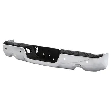 xTune 09-18 Dodge Ram 1500 OEM Style Steel Rear Bumper - Chrome (RB-DR09-SET-DEWS-C) - 9047008 Sale