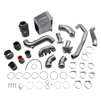 Brand New Wehrli 06-07 Chevrolet 6.6L Duramax LBZ Stage 3 High Flow Bundle Kit - WCFab Grey - WCF100503-GRY