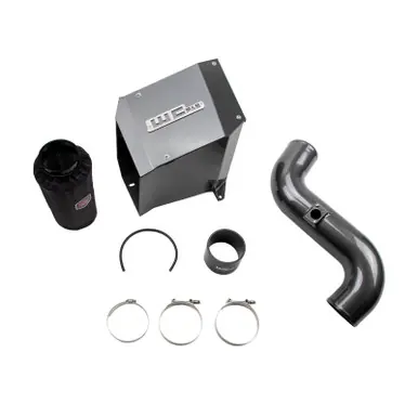 Wehrli 06-07 Duramax LBZ 4in. Intake Kit w/ Air Box - WCFab Grey - WCF100192-GRY Clearance