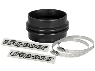 afe Magnum FORCE Intake Coupling Kit (3-3/4 IN ID x 2-1/2 IN L) Straight Bellow-Coupler - Black - 59-00084 Holiday Sale