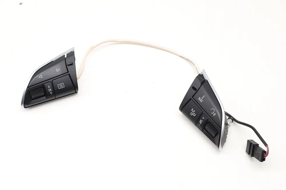 Warranty Included Audi Steering Wheel Control Button / Switch Set 4H0951523H