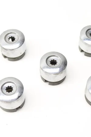 Big Sale VW Chrome Lug Nut / Bolt Cover / Cap Set (5) (Touareg) 7L6601173A