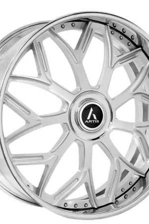 22" Artis Forged Wheels Bulgari Brushed XL Floating Cap Rims New Arrival
