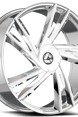 22" Azara Wheels AZA-529 Nano Chrome Rims Markdown