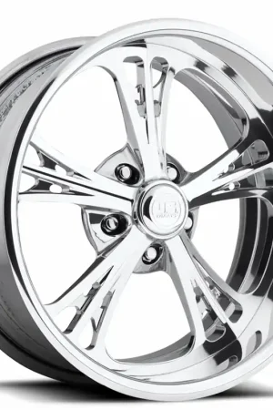 22" U.S. Mags Forged Wheels Venom US624 Polished Vintage Forged 2-Piece Rims Flash Sale