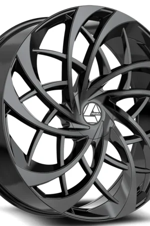 Discount 24" Azara Wheels AZA-540 Gloss Black Rims