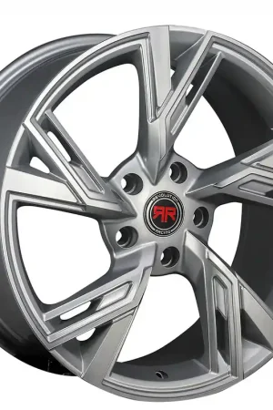 17" Revolution Racing Wheels RR25 Silver Rims Limited Edition