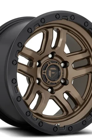 20" Fuel Wheels D702 Ammo Bronze with Black Ring Off-Road Rims Discount