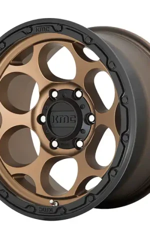 Express Delivery 17" KMC Wheels KM541 Dirty Harry Bronze with Satin Black Lip Off-Road Rims