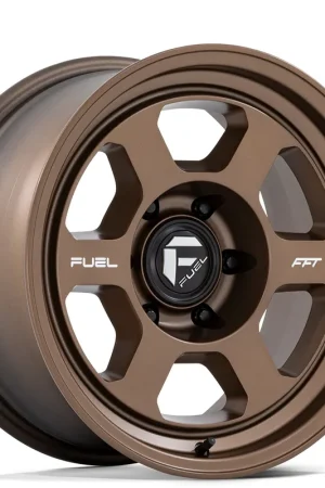 Crafted 18" Fuel Wheels FC860 Hype Matte Bronze Off-Road Rims