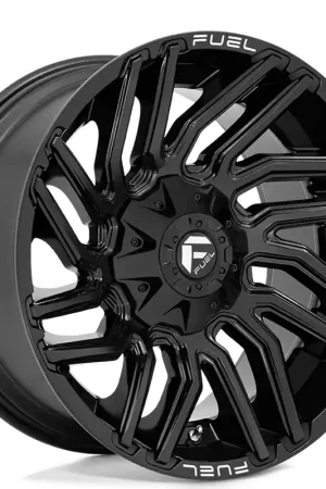 20" Fuel Wheels D776 Typhoon Gloss Black Off-Road Rims Next Day Delivery