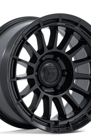 20" Fuel Wheels FC905 Ascend Matte Black with Gloss Black Lip Off-Road Rims Markdown